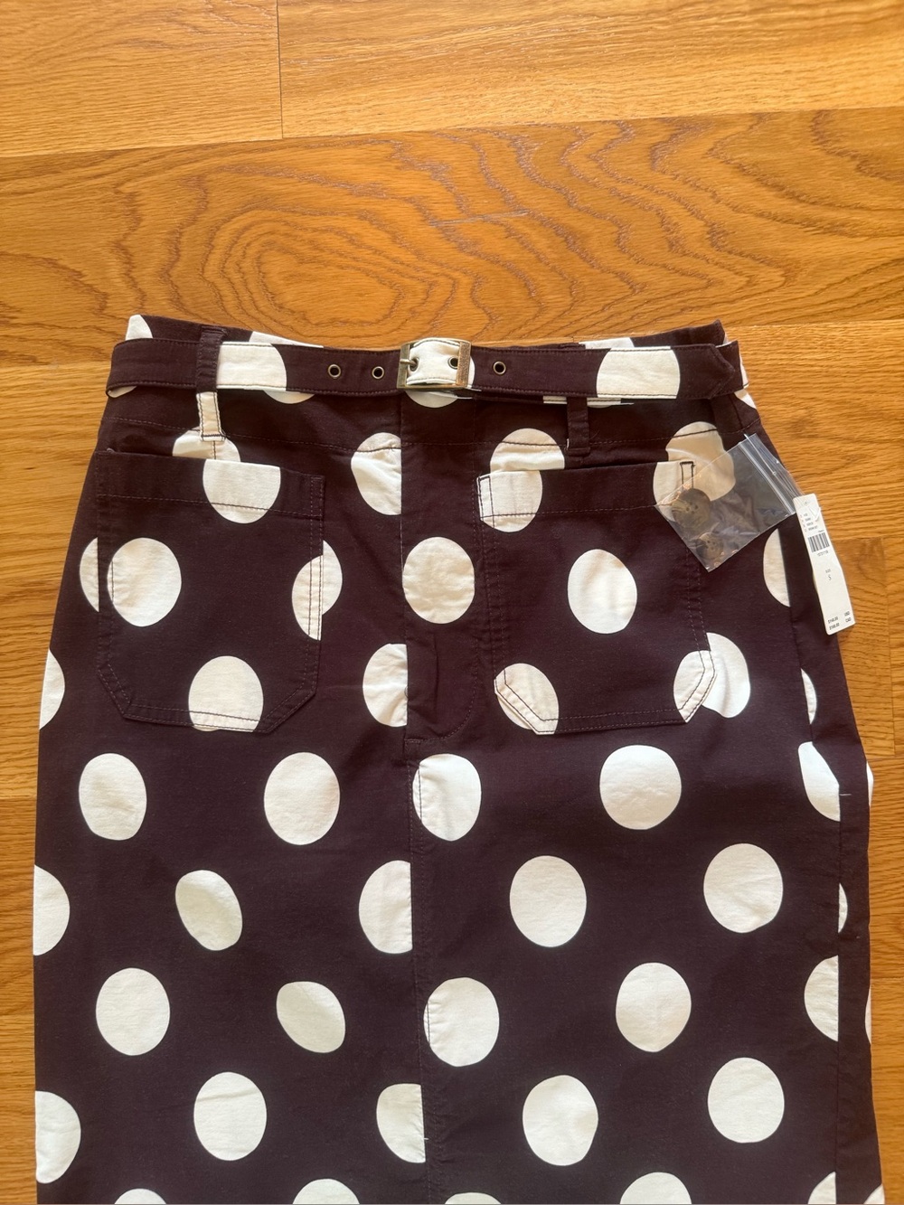 Anthropologie Maeve Colette Polka Dot Skirt - Picture 6 of 10